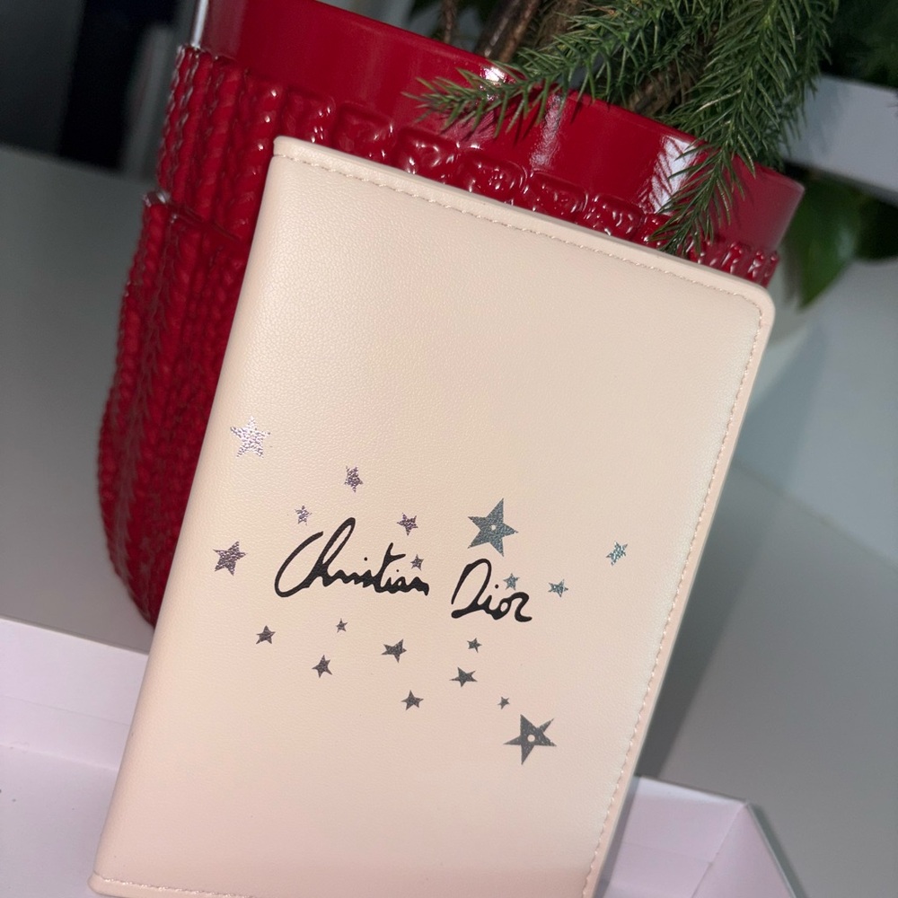 Christian Dior Passport Holder – GWP – New + Dior Box + Bonus Lipstick